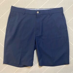 Peter Millar Navy Crown Sport Salem Performance Golf Shorts Men’s Size 35